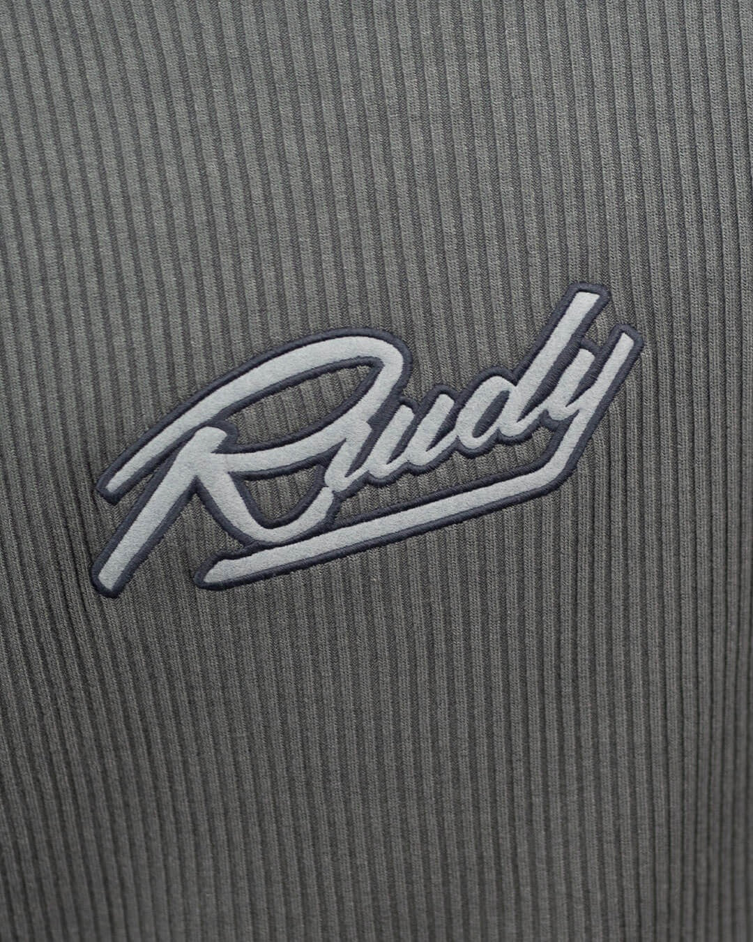 ⁠RWDY TEXTURE TEE IN CHARCOAL WAVE