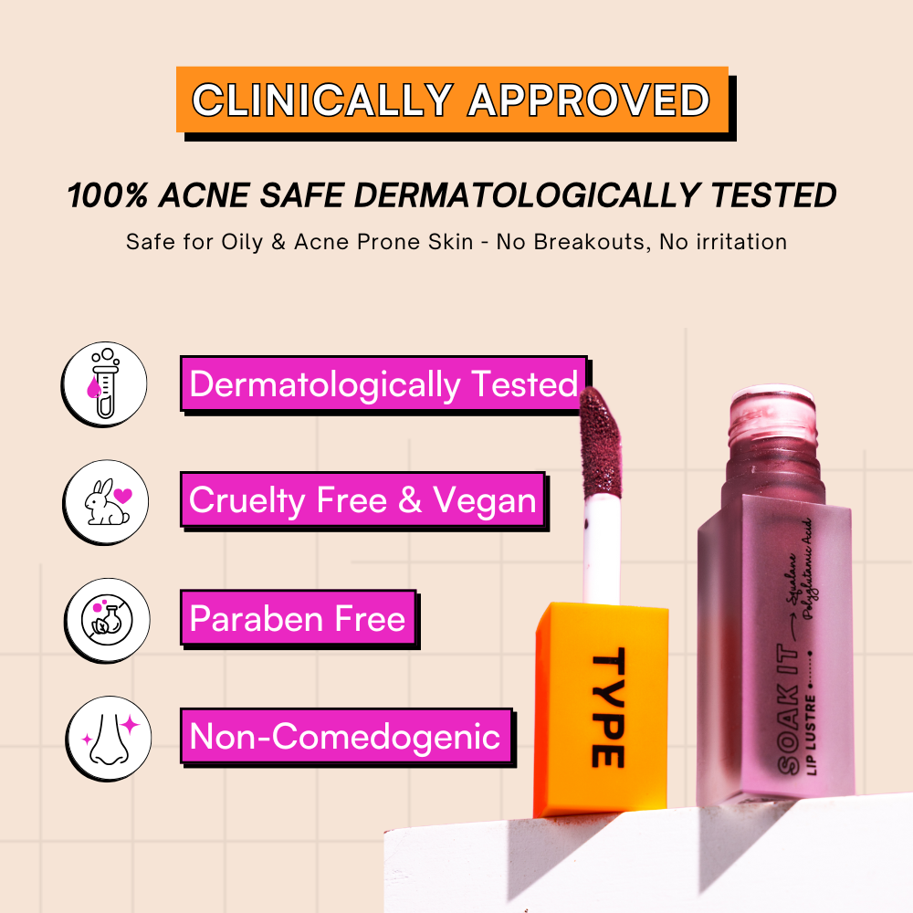 Type Beauty Soak It Lip Lustre