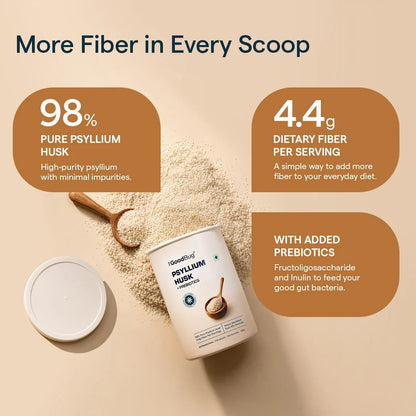 The Good Bug Psyllium Husk Powder with Prebiotics