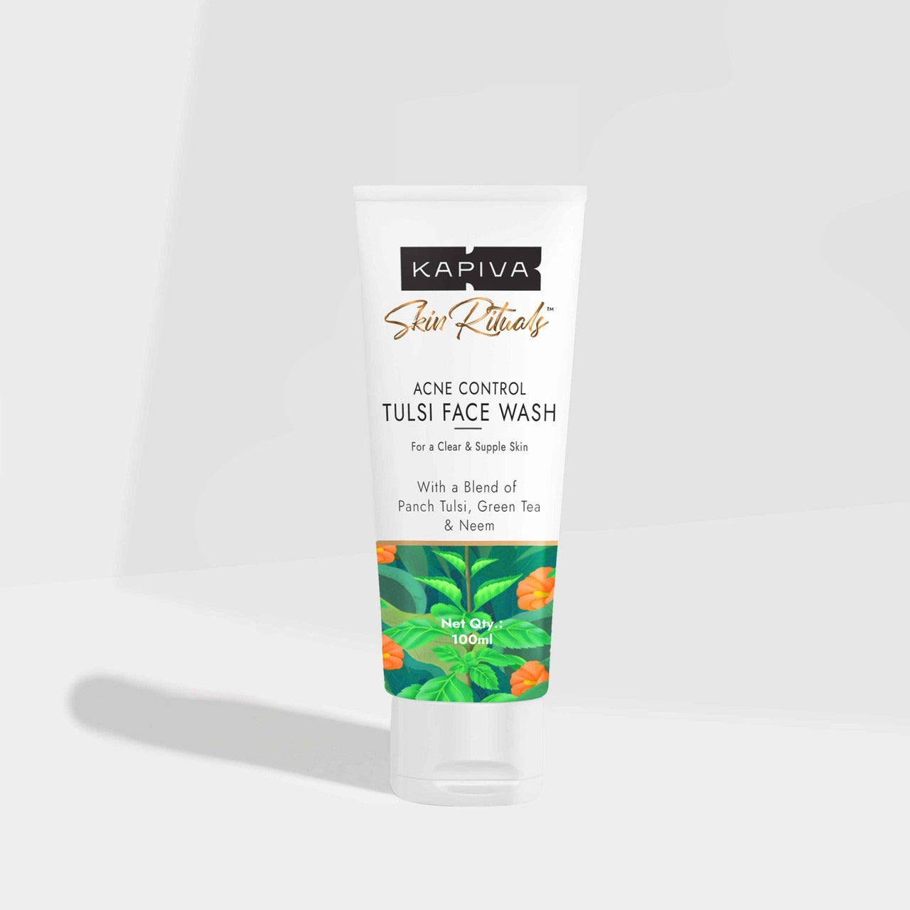 Kapiva Skin Rituals Tulsi Anti-Acne Face Wash-100Ml | Kapiva at Broadway