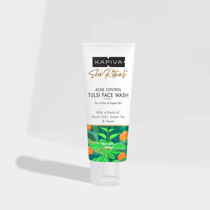 Kapiva Skin Rituals Tulsi Anti-Acne Face Wash-100Ml | Kapiva at Broadway