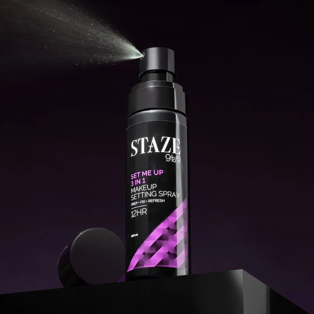 Staze Set Me Up 3 In 1 Makeup Setting Spray | Staze at Broadway