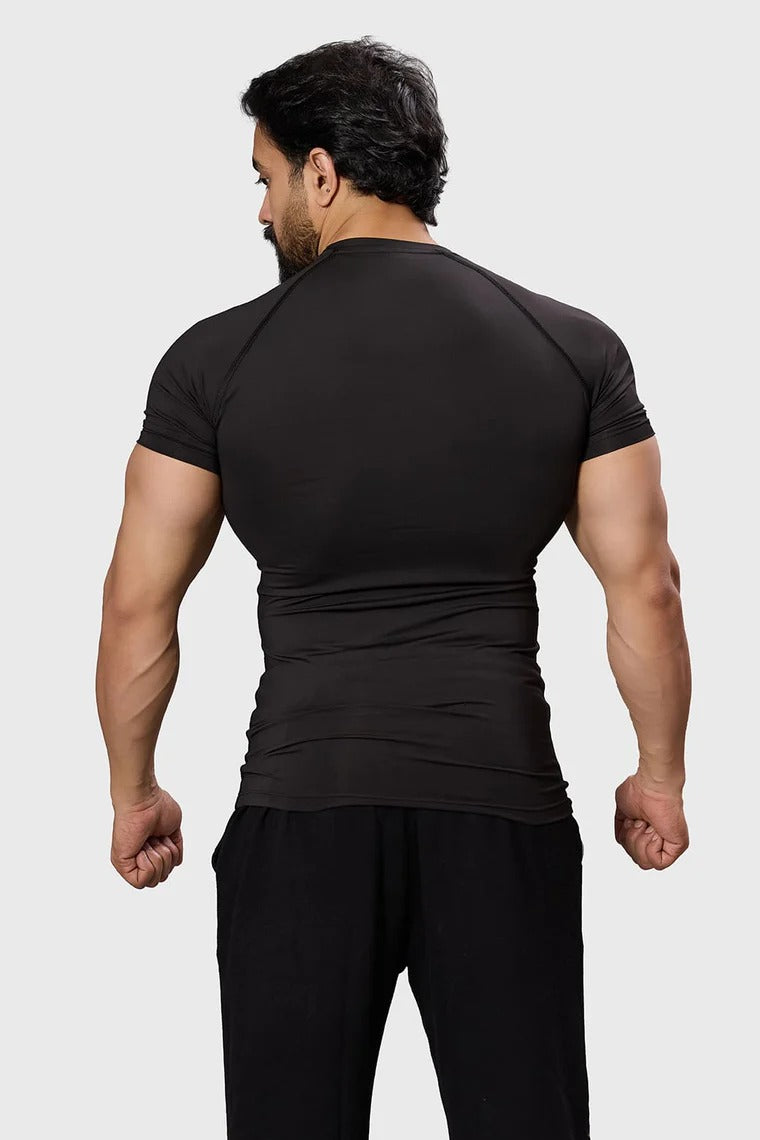 Hellborn Compression T-Shirt Black/Red | Fuaark at Broadway
