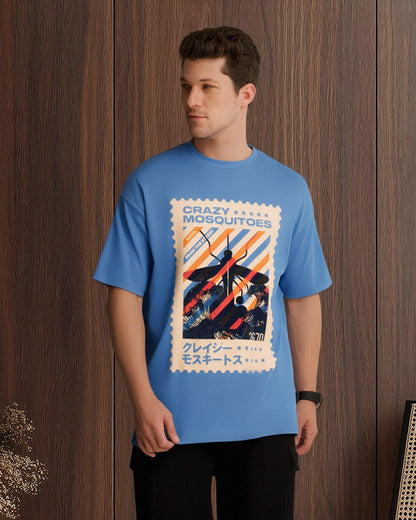 Stamp Tshirt in Blue