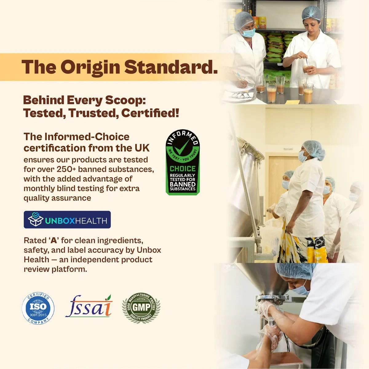 Origin Nutrition Unflavoured Plant Protein | ORIGIN NUTRITION at Broadway