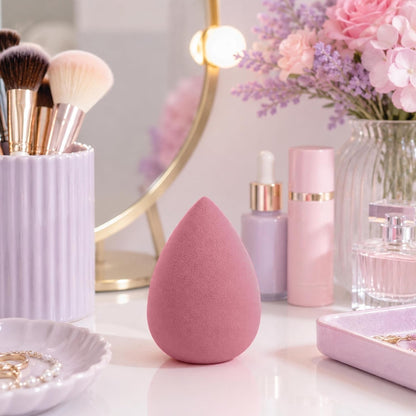Feel Good Club Classic Makeup Blender Super Soft Beauty Sponge Puff (Colour & Shape May Vary)