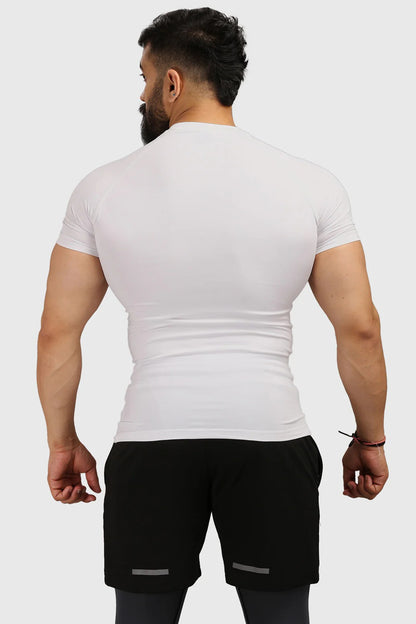 Compression T-shirt White | Fuaark at Broadway
