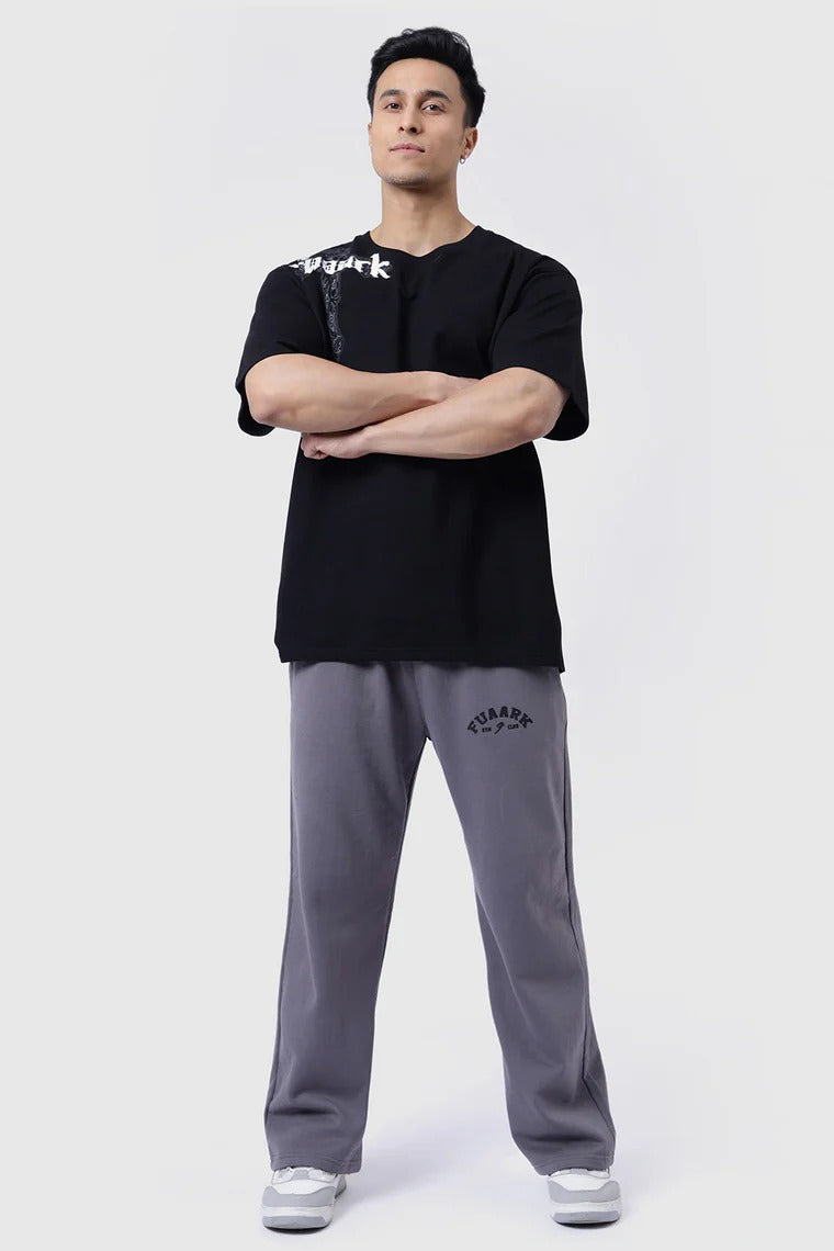 Eagle OverSized T-Shirt Black | Fuaark at Broadway