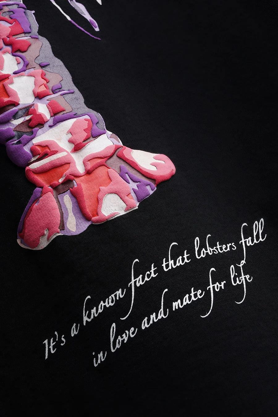 Lobster Tee Obsidian