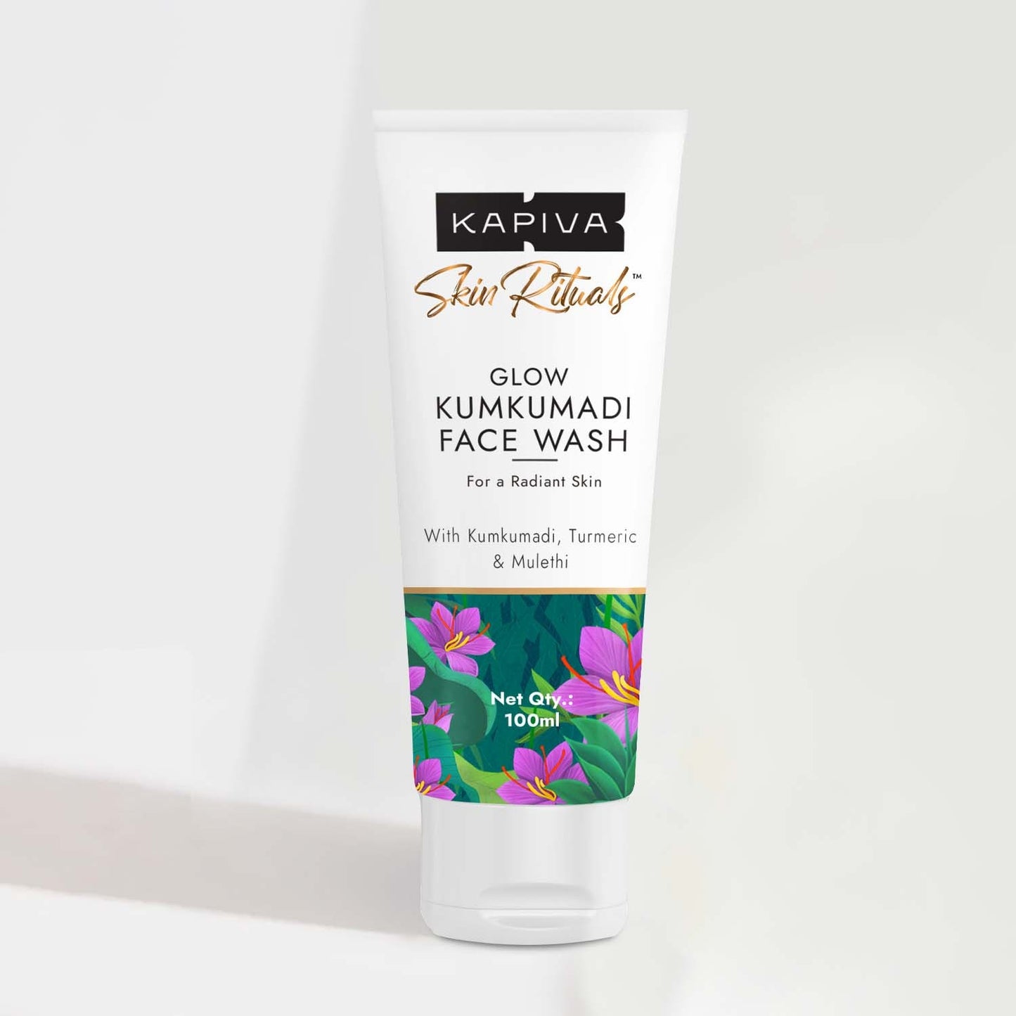 Kapiva Skin Rituals Kumkumadi Glow Face Wash (100 Ml) | Kapiva at Broadway