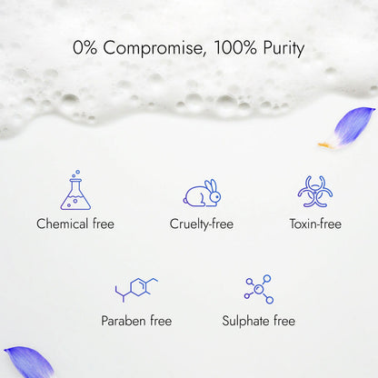 Kapiva Skin Rituals Blue Lotus Face Wash 100 Ml | Kapiva at Broadway