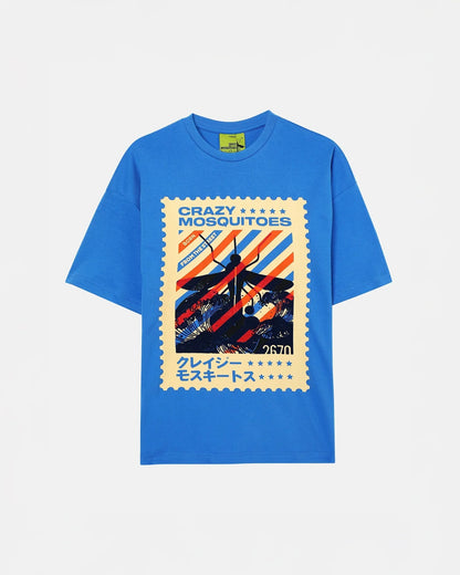 Stamp Tshirt in Blue