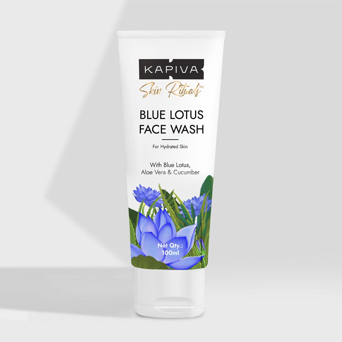 Kapiva Skin Rituals Blue Lotus Face Wash 100 Ml | Kapiva at Broadway