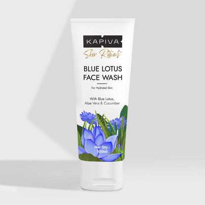 Kapiva Skin Rituals Blue Lotus Face Wash 100 Ml | Kapiva at Broadway