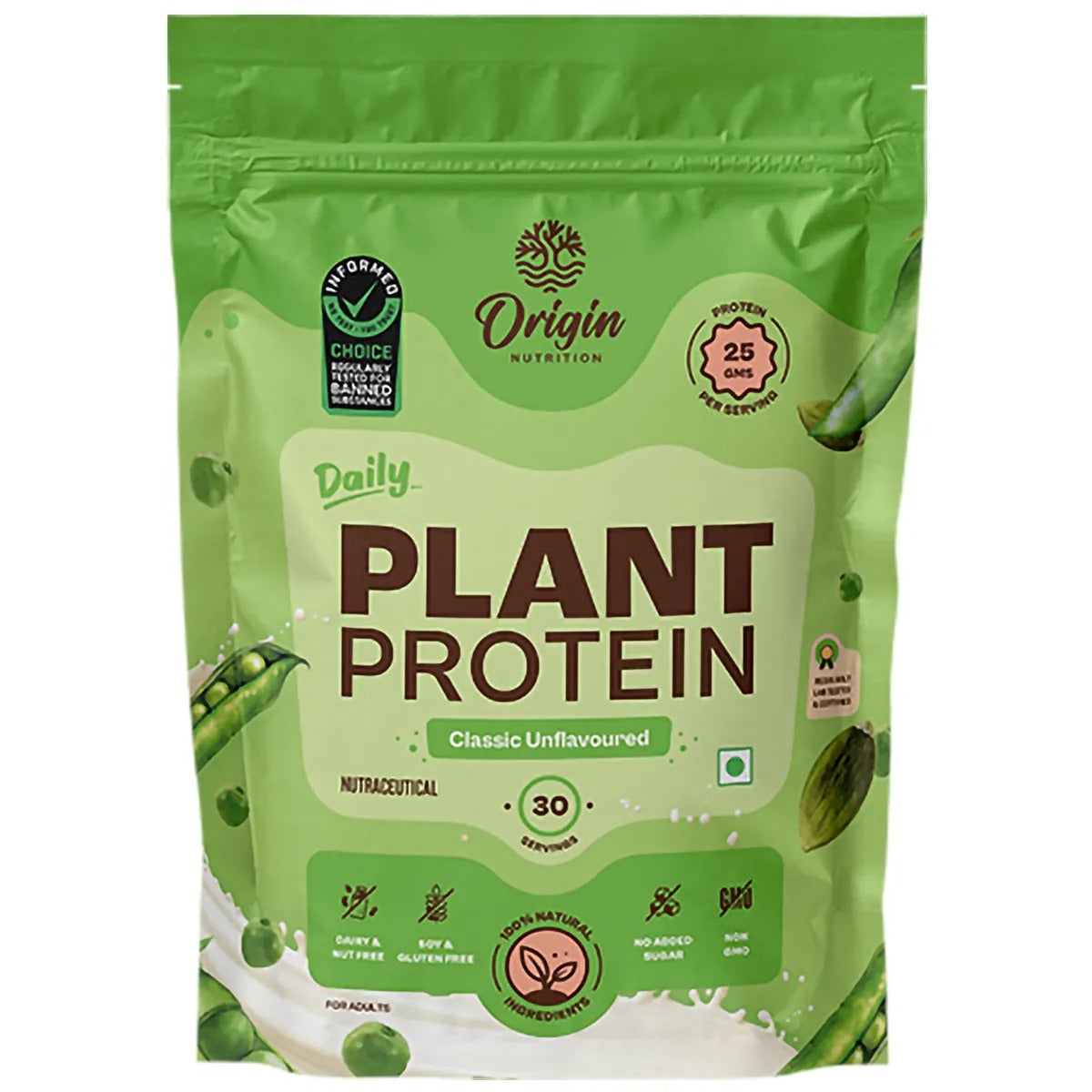 Origin Nutrition Unflavoured Plant Protein | ORIGIN NUTRITION at Broadway