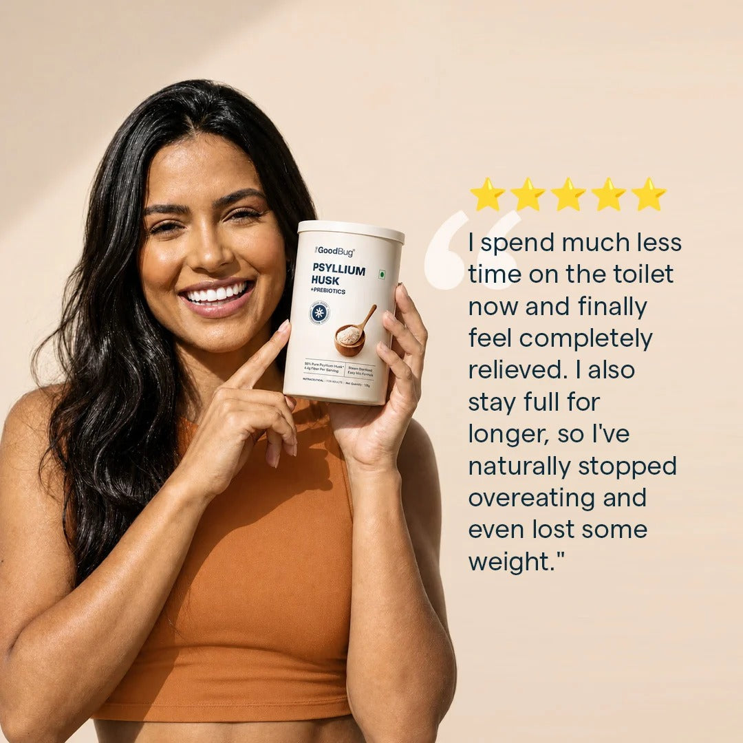 The Good Bug Psyllium Husk Powder with Prebiotics