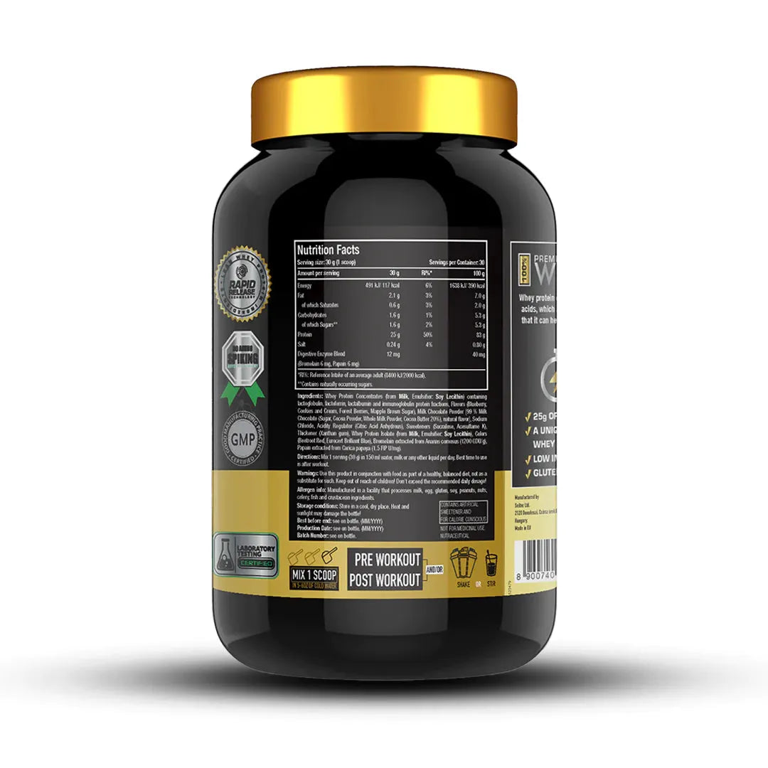 OSN Iso Gold Whey Protein 5lbs Grass Fed Whey 27g Protein Cafe Mocha | One Science Nutrition at Broadway