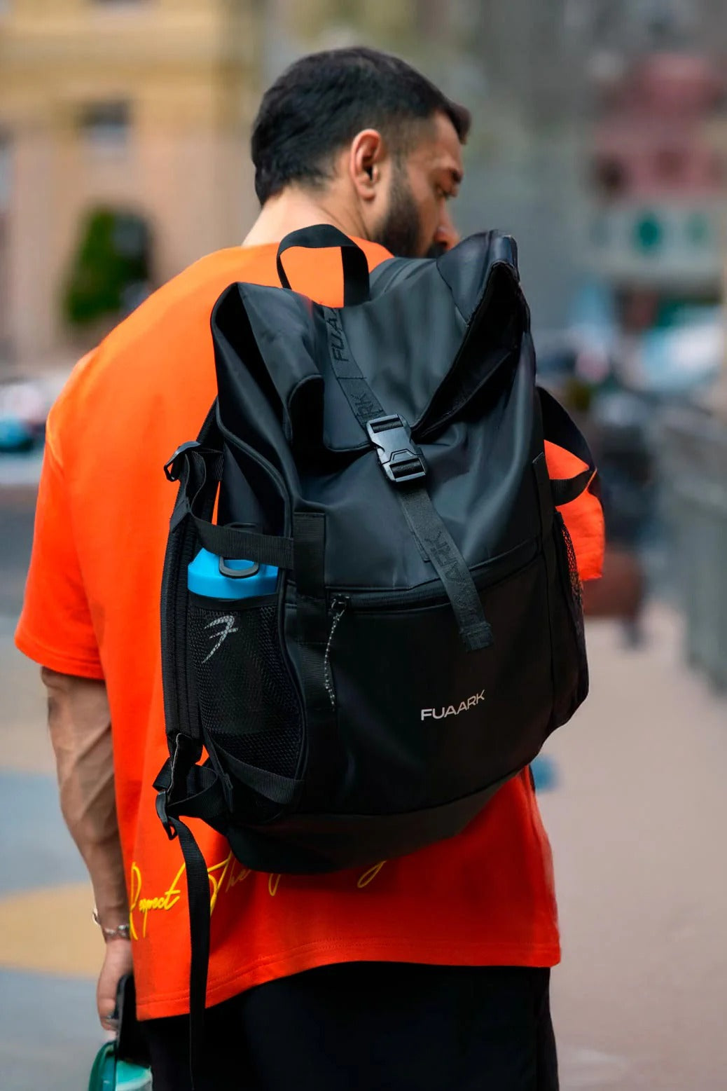 Core Backpack Bag Black | Fuaark at Broadway