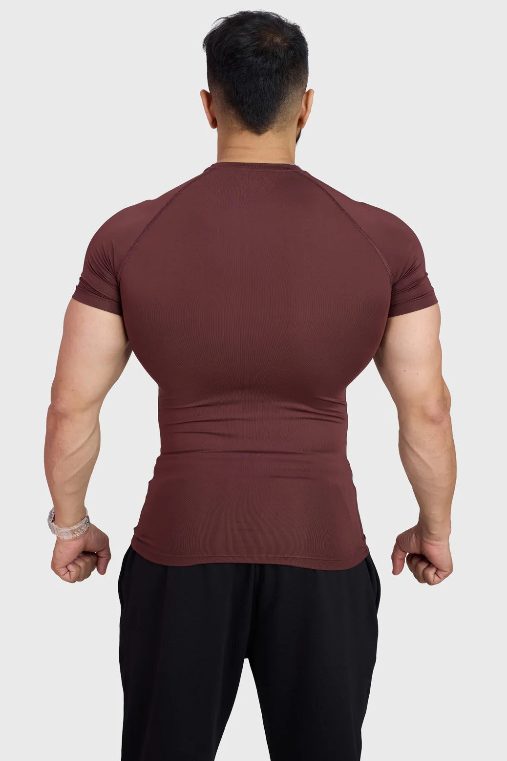 Compression T-shirt Brown | Fuaark at Broadway