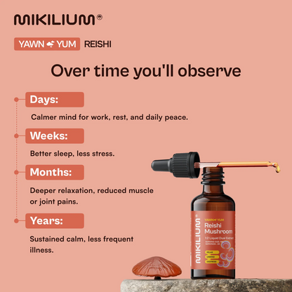 Yawn Yum - Reishi Mushroom Liquid Dual Extract