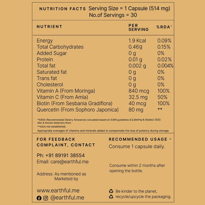 Root Nourish Capsules | Earthful at Broadway