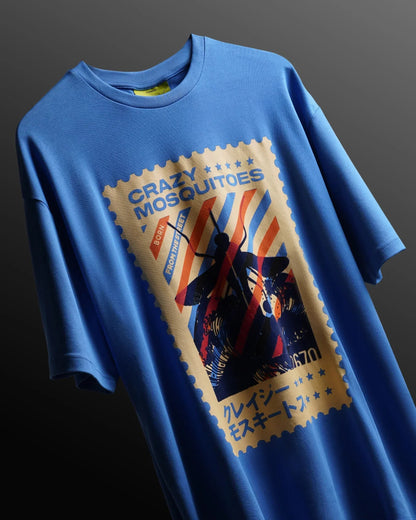 Stamp Tshirt in Blue