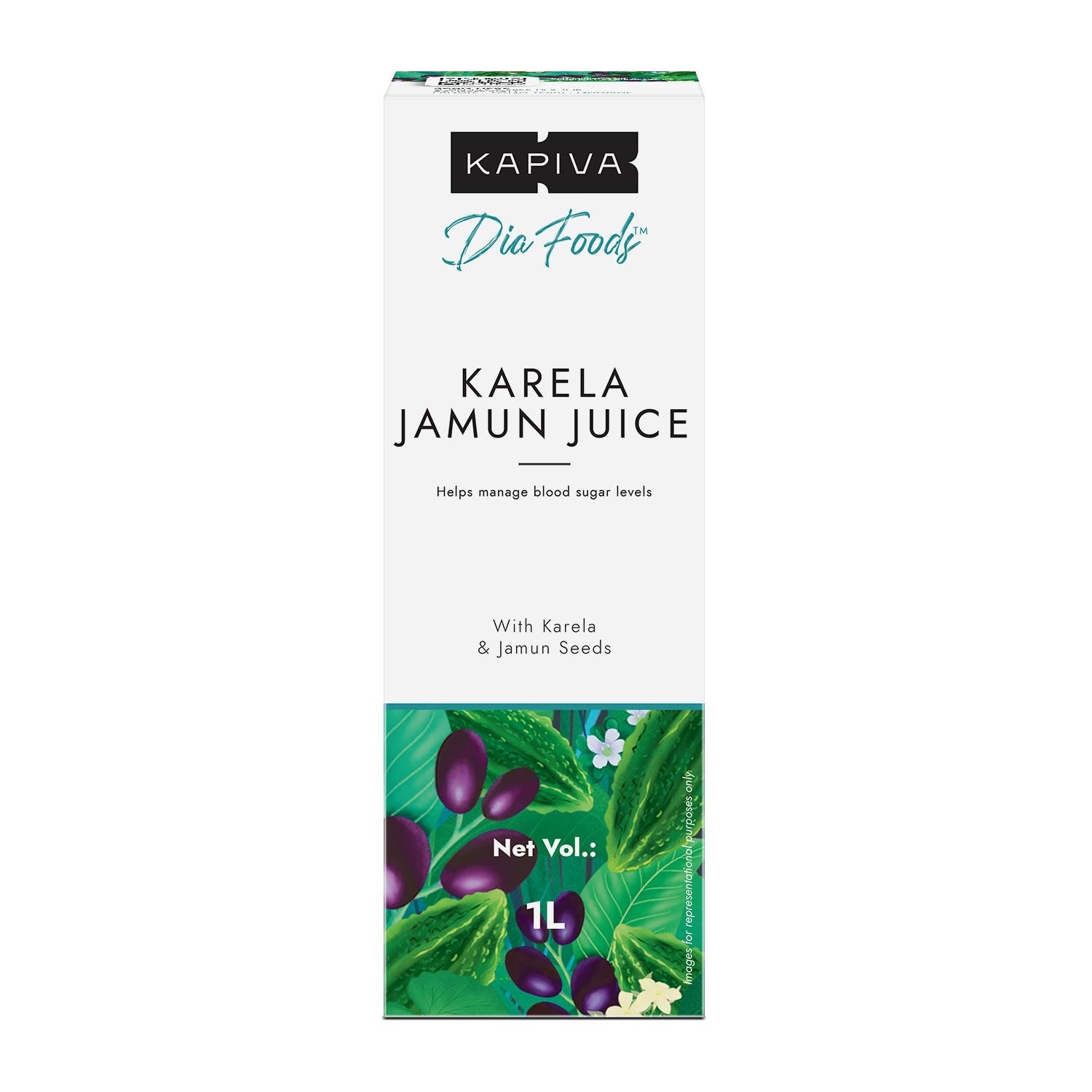Kapiva Karela Jamun Juice 1 L | Kapiva at Broadway