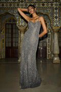 SEQUIN TEXTURED GOWN | Dash and Dot at Broadway