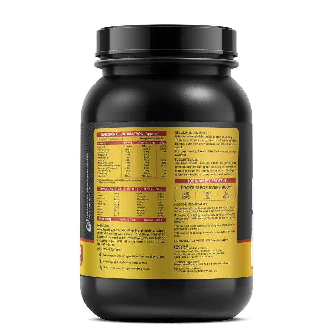 NewYou 100% Whey Protein (Isolate + Concentrate) - Mango | NewYou Collagen at Broadway