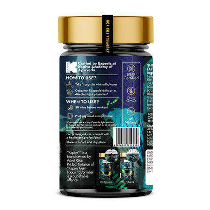 Kapiva Shilajit Gold Capsules | Kapiva at Broadway