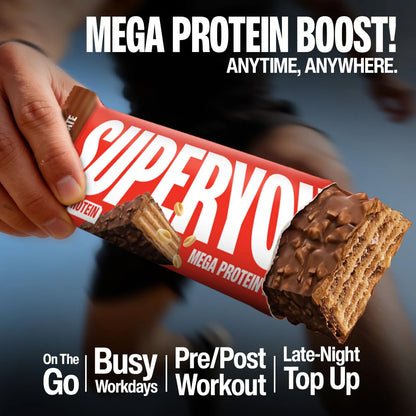 SuperYou Nutty Chocolate Protein Wafer Box of 6 | SUPERYOU at Broadway