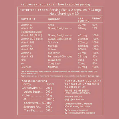 Multivitamin Women 18+ | Earthful at Broadway