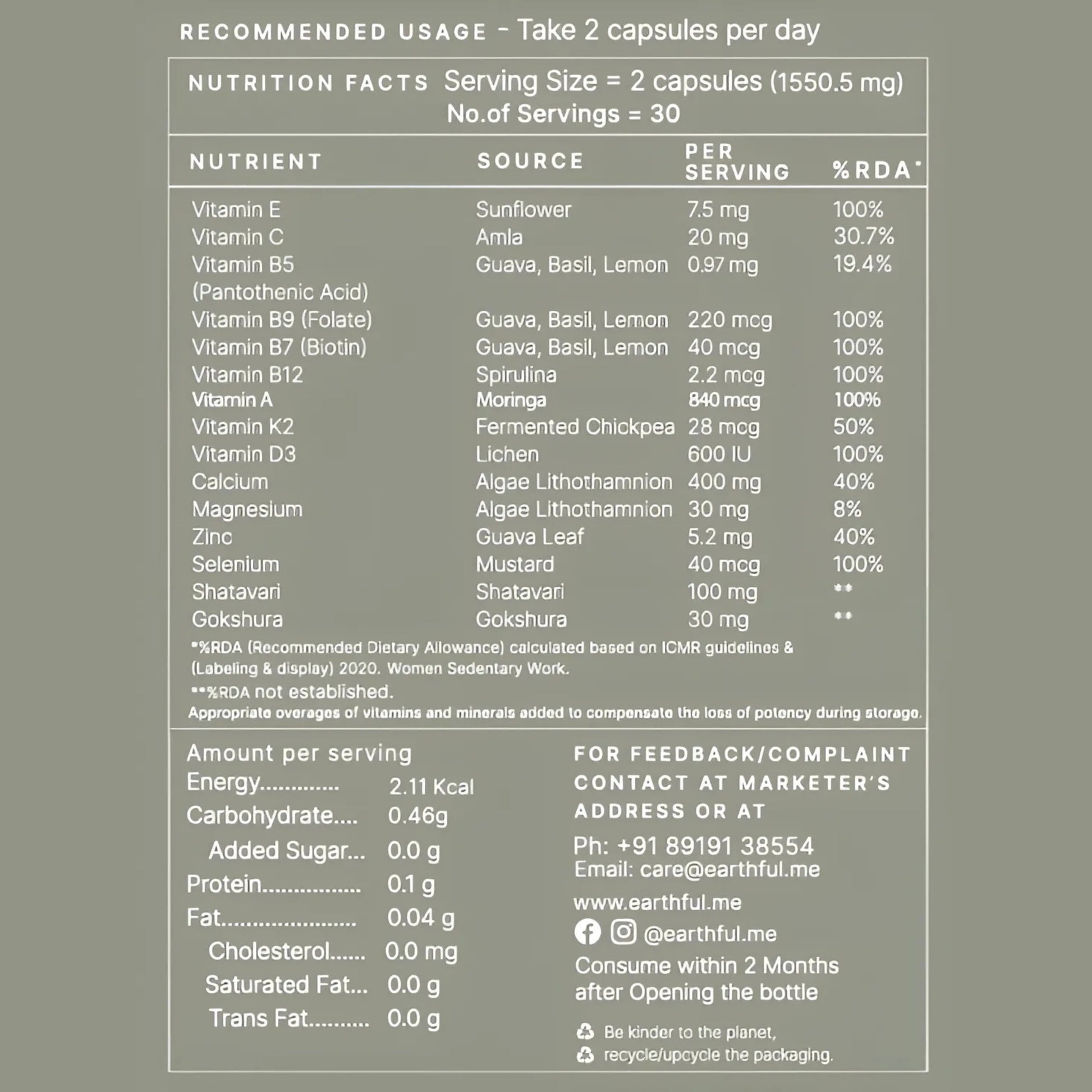 Multivitamin Women 40+ | Earthful at Broadway