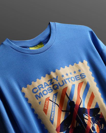 Stamp Tshirt in Blue