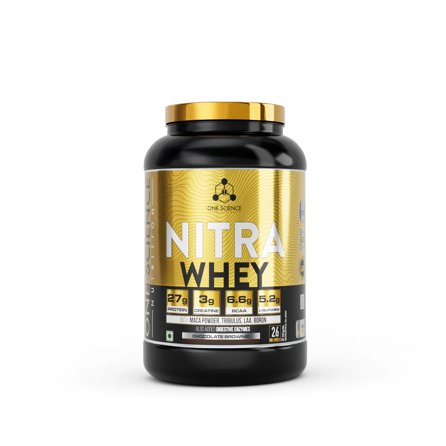 One Science Nutrition Nitra whey 4lbs chocolate brownie | One Science Nutrition at Broadway