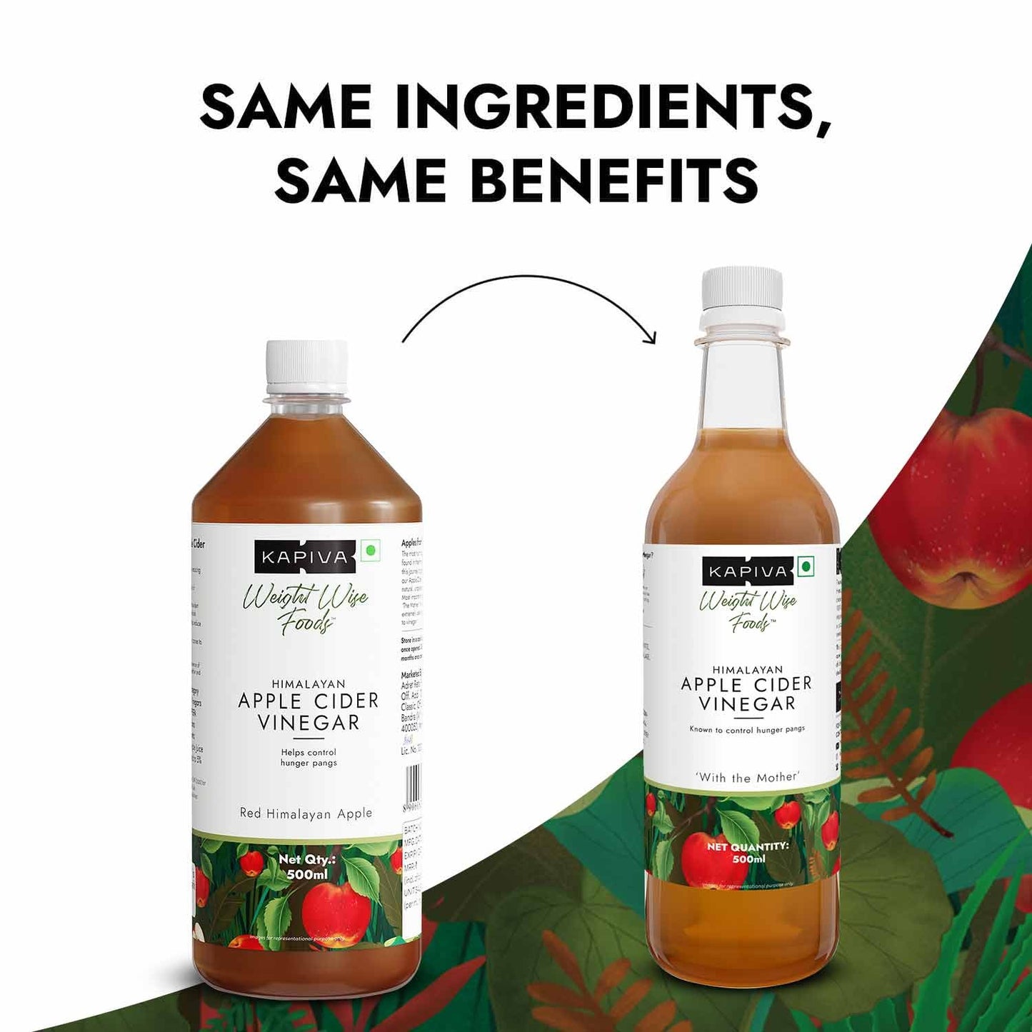 Kapiva Apple Cider Vinegar (Weight Loss) 500 gm | Kapiva at Broadway
