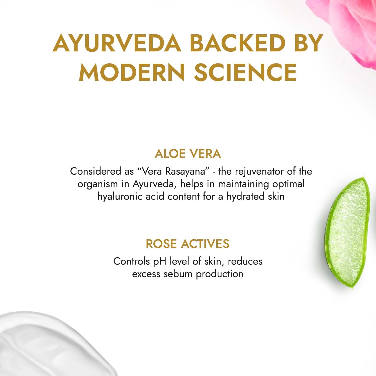 Kapiva Aloe Rose Gel 200 gm Bottle | Kapiva at Broadway