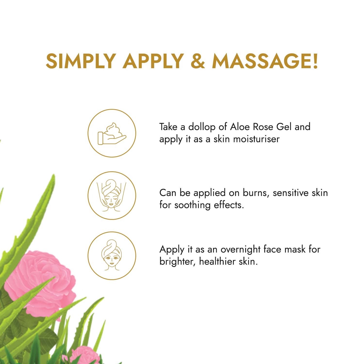 Kapiva Aloe Rose Gel 200 gm Bottle | Kapiva at Broadway