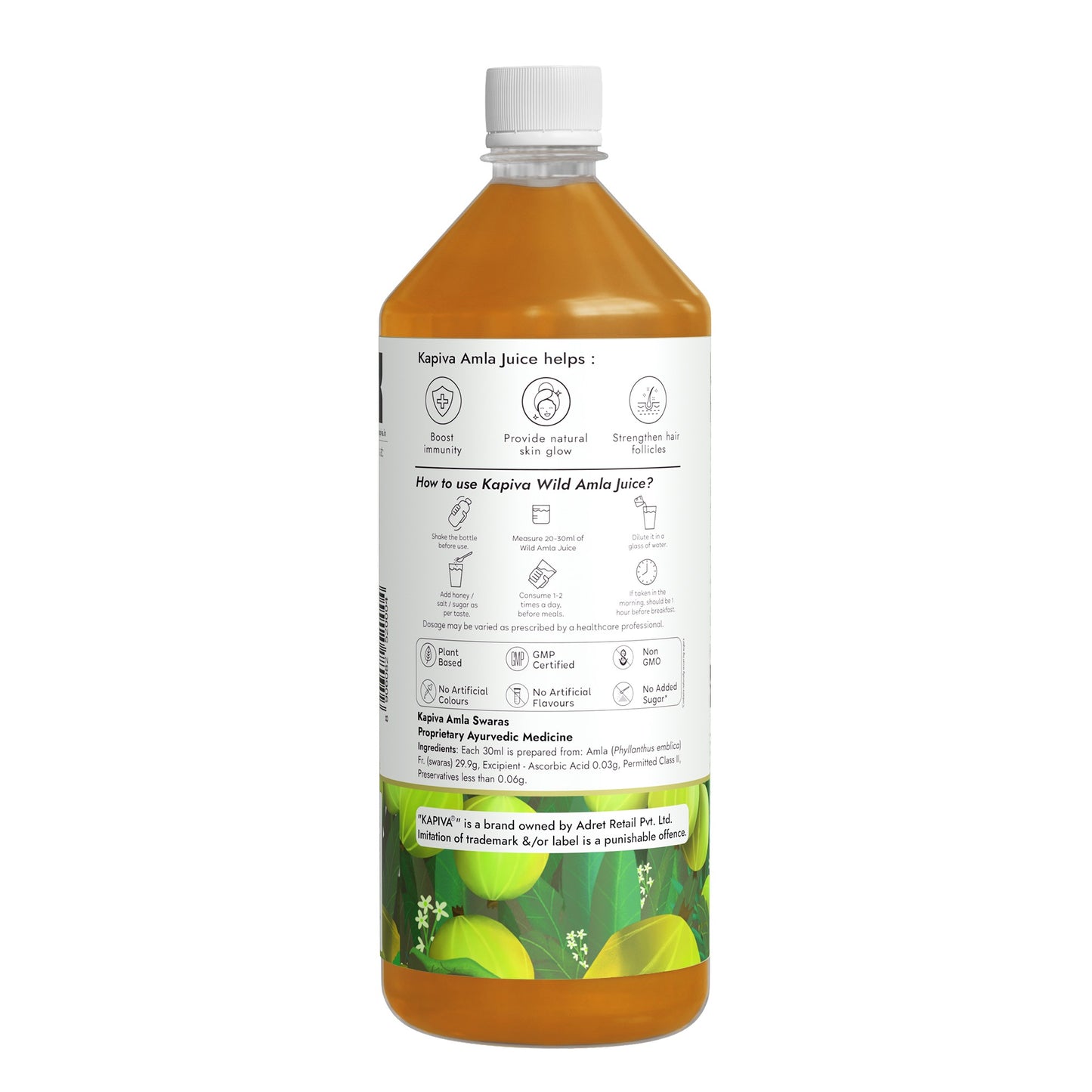 Kapiva Amla Juice 1L Box | Kapiva at Broadway