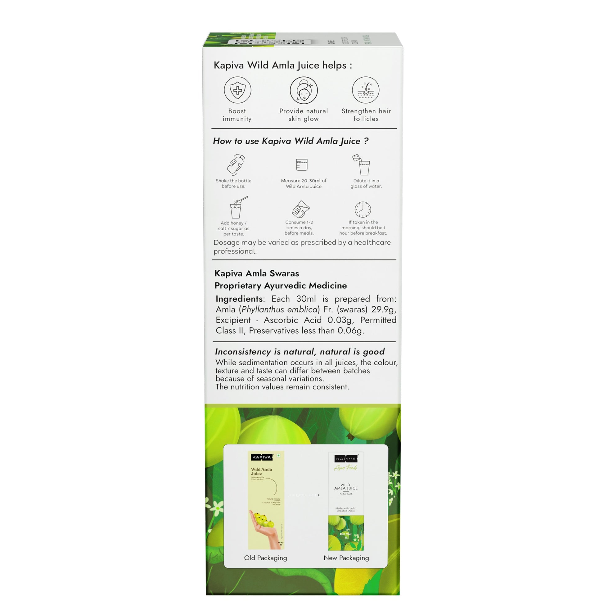 Kapiva Amla Juice 1L Box | Kapiva at Broadway