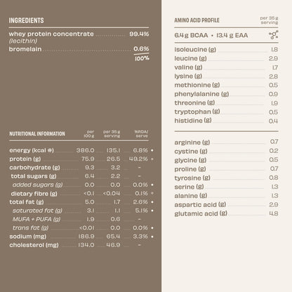Pro 26G - Unflavoured Concentrate - 1kg | The Whole Truth Foods at Broadway