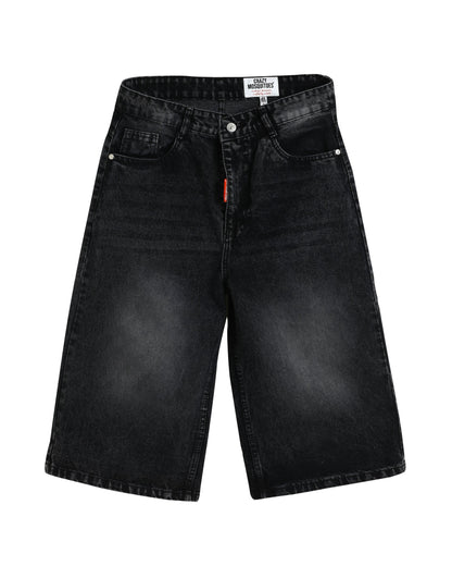 Denim Shorts Black