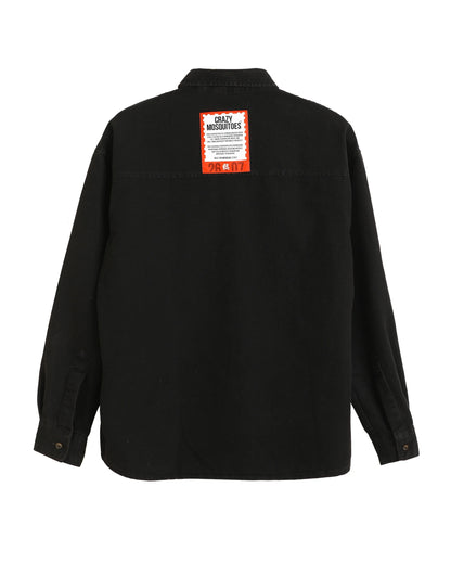 Grunge Denim Charcoal