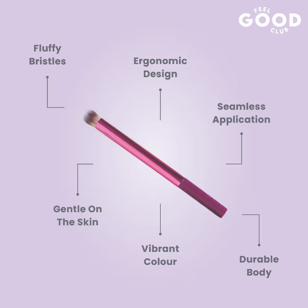 Feel Good Club Smudger Brush For Blending Eyeliner Kajal Eyeshadow For Smokey/ Gradient Eye Makeup