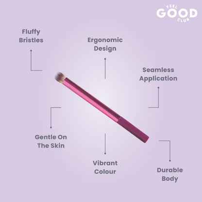 Feel Good Club Smudger Brush For Blending Eyeliner Kajal Eyeshadow For Smokey/ Gradient Eye Makeup
