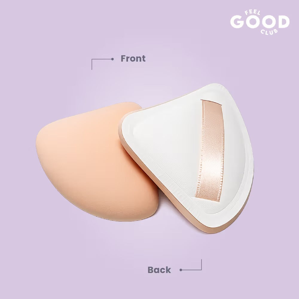 Feel Good Club Marshmallow Triangle Cushion Puff - Ultra Soft Face Makeup Blender Beauty Sponge