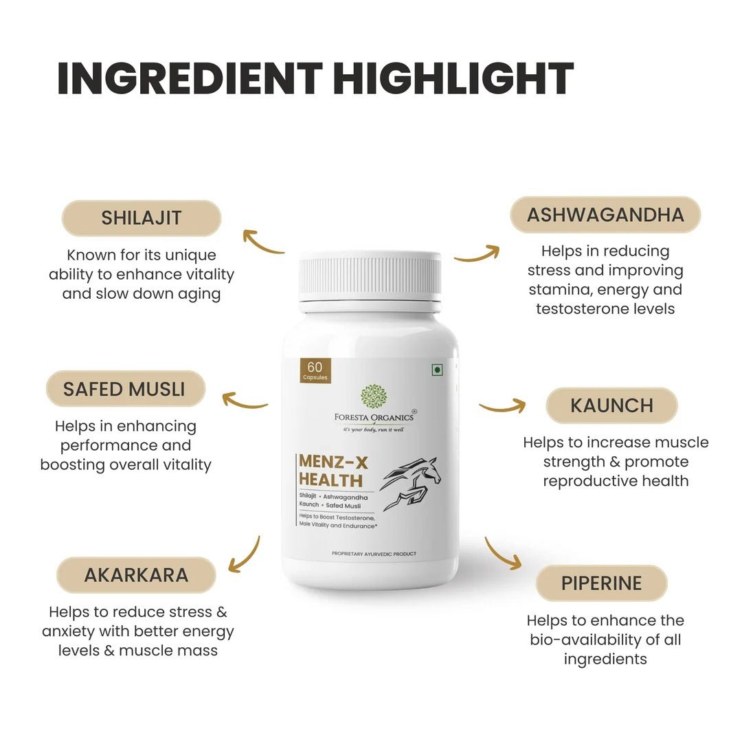 Foresta Organics Menz-X Health | FORESTA ORGANICS at Broadway