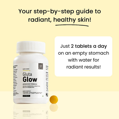 Dr. Su Gluta Glow Supplement | Liposomal Glutathione with 500 mg L-Glutathione along with Vitamin C, E, Zinc, Selenium & NAC | For Pigmentation, Dull & UV-Damaged Skin | Dr. Su at Broadway