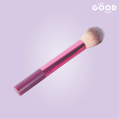Feel Good Club Blush Brush For Blending Powder Liquid Cream & Stick Blusher Cheek Tint Face Makeup