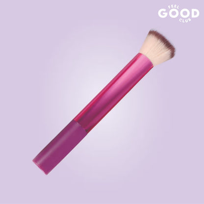 Feel Good Club Buffer Brush For Applying & Blending Foundation Concealer Powder Face & Body Makeup